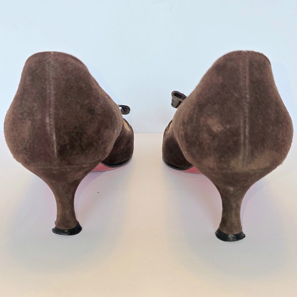 Christian Louboutin Suede Pumps - Picture 6 of 10